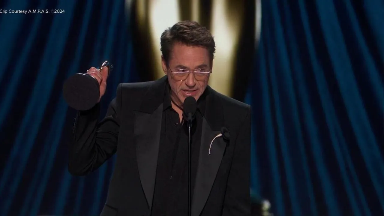 Oscars 2024: Robert Downey Jr Wins His First Academy Award - Cine TitBit