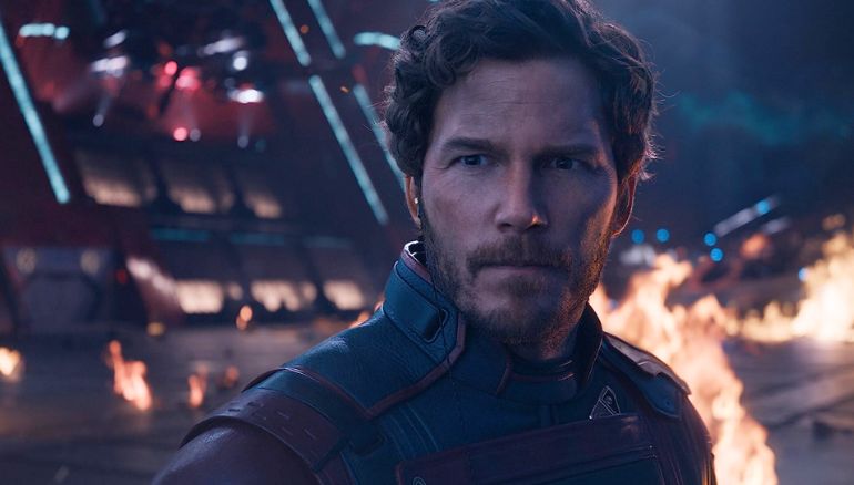 Chris Pratt in Guardians of the Galaxy Vol. 3