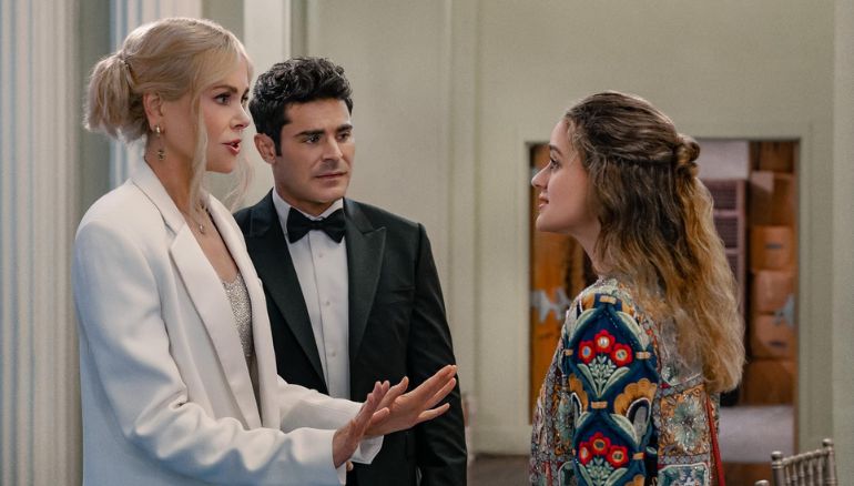 Nicole Kidman, Zac Efron, and Joey King in A Family Affair
