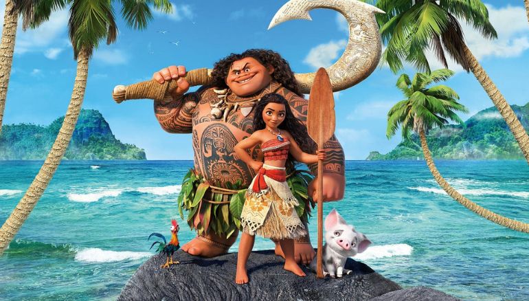 A still from Moana