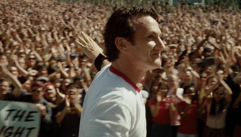Sean Penn in Milk (2008). Image Credit: Universal Studios