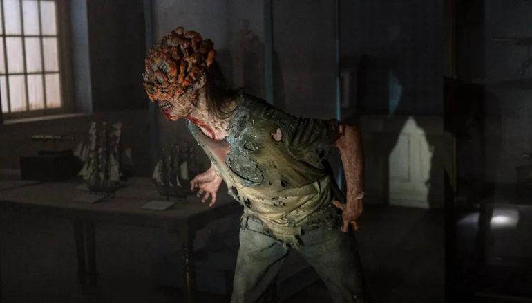 A Zombie in The Last of Us