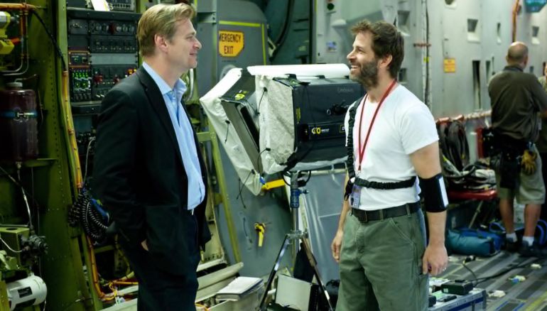 Christopher Nolan and Zack Snyder