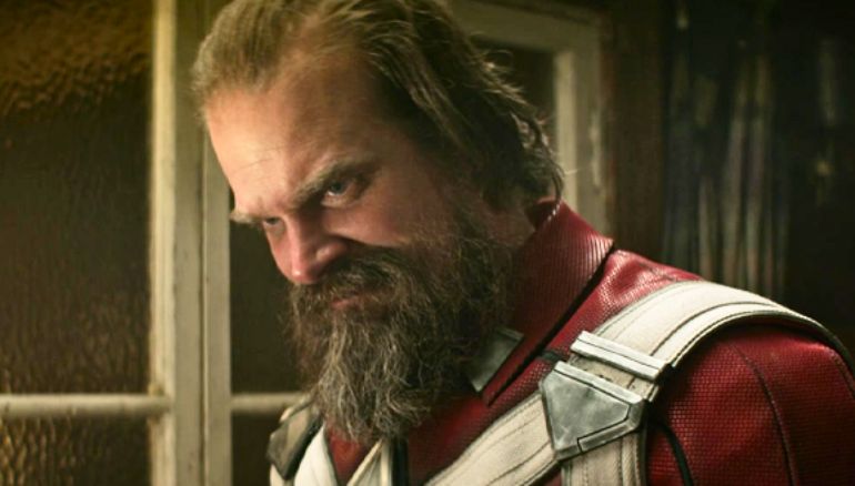 David Harbour reacts to Robert Downey Jr's MCU Return.