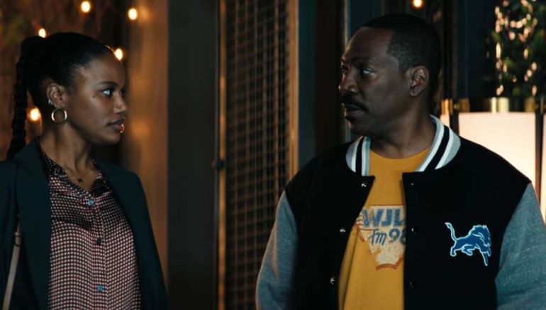 Eddie Murphy and Taylour Paige