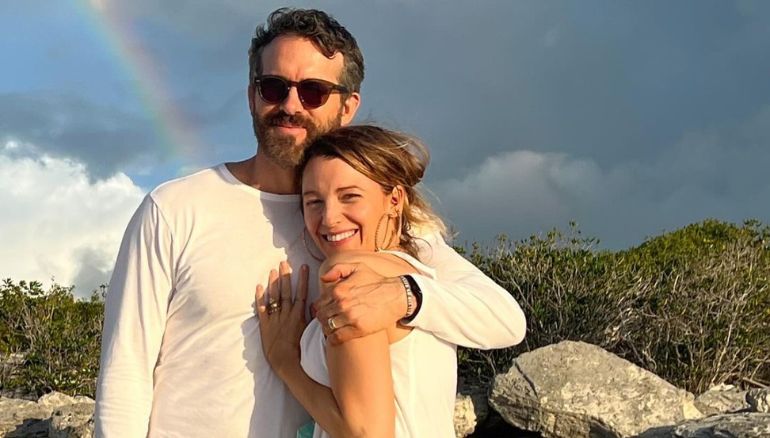 Blake Lively teases Ryan Reynolds