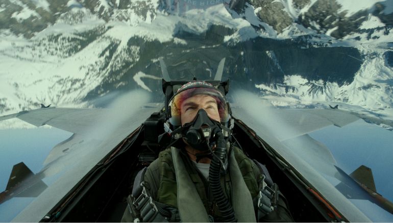 Tom Cruise in Top Gun Maverick
