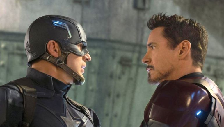 Robert Downey Jr. and Chris Evans Image Credit: Marvel Studios