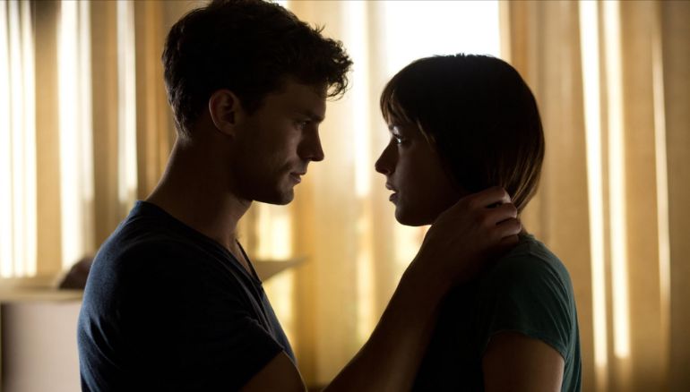 Dakota Johnson and Jamie Dornan