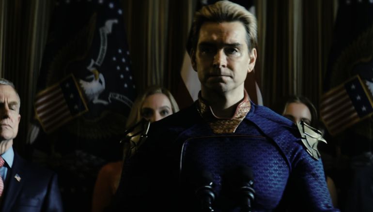 Homelander controls the President