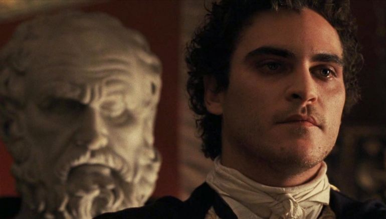 Joaquin Phoenix in Gladiator (2000). Image Credit: Universal Pictures