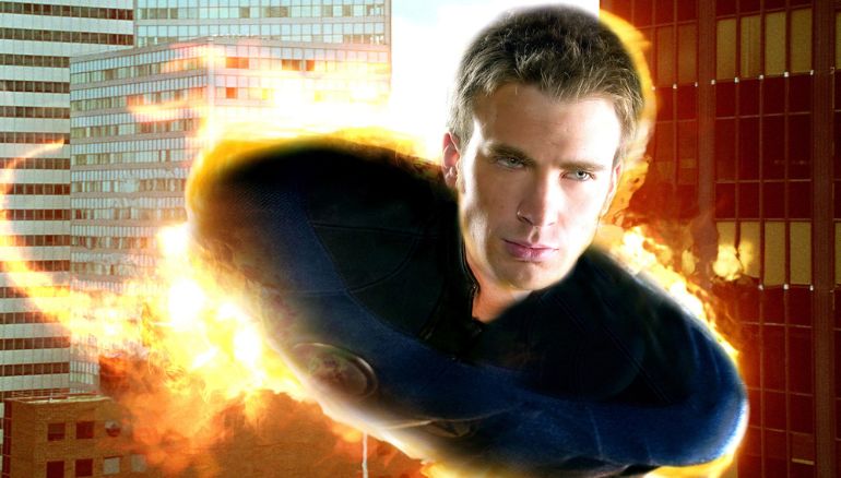 Chris Evans thanked Ryan Reynolds for letting him reprise The Human Torch role
