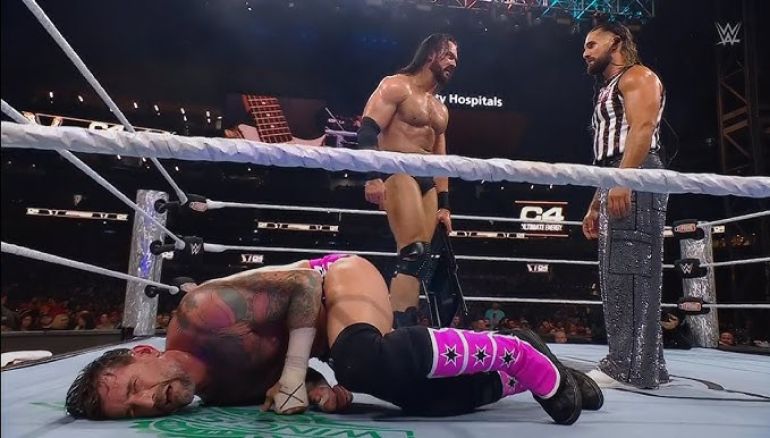 Drew McIntyre defeated CM Punk