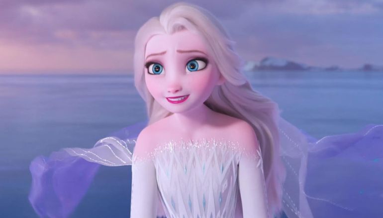 Idina Menzel as Elsa in Frozen 2