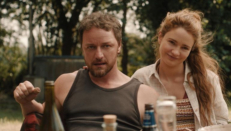 James McAvoy and Aisling Franciosi in Speak No Evil