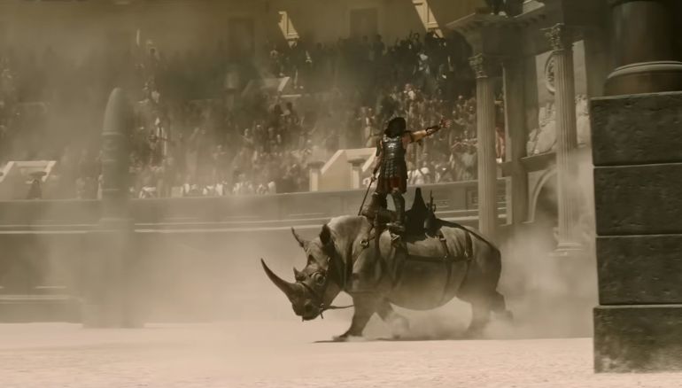 Historian Dr. Shadi Bartsch criticizes historical inaccuracies in ridley Scott's Gladiator II.