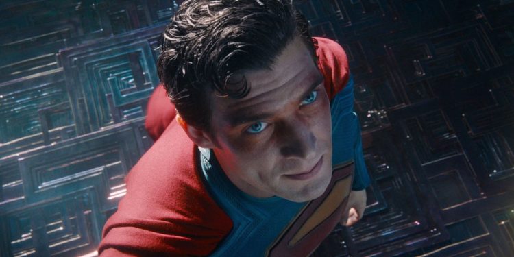 David Corenswet as Superman.