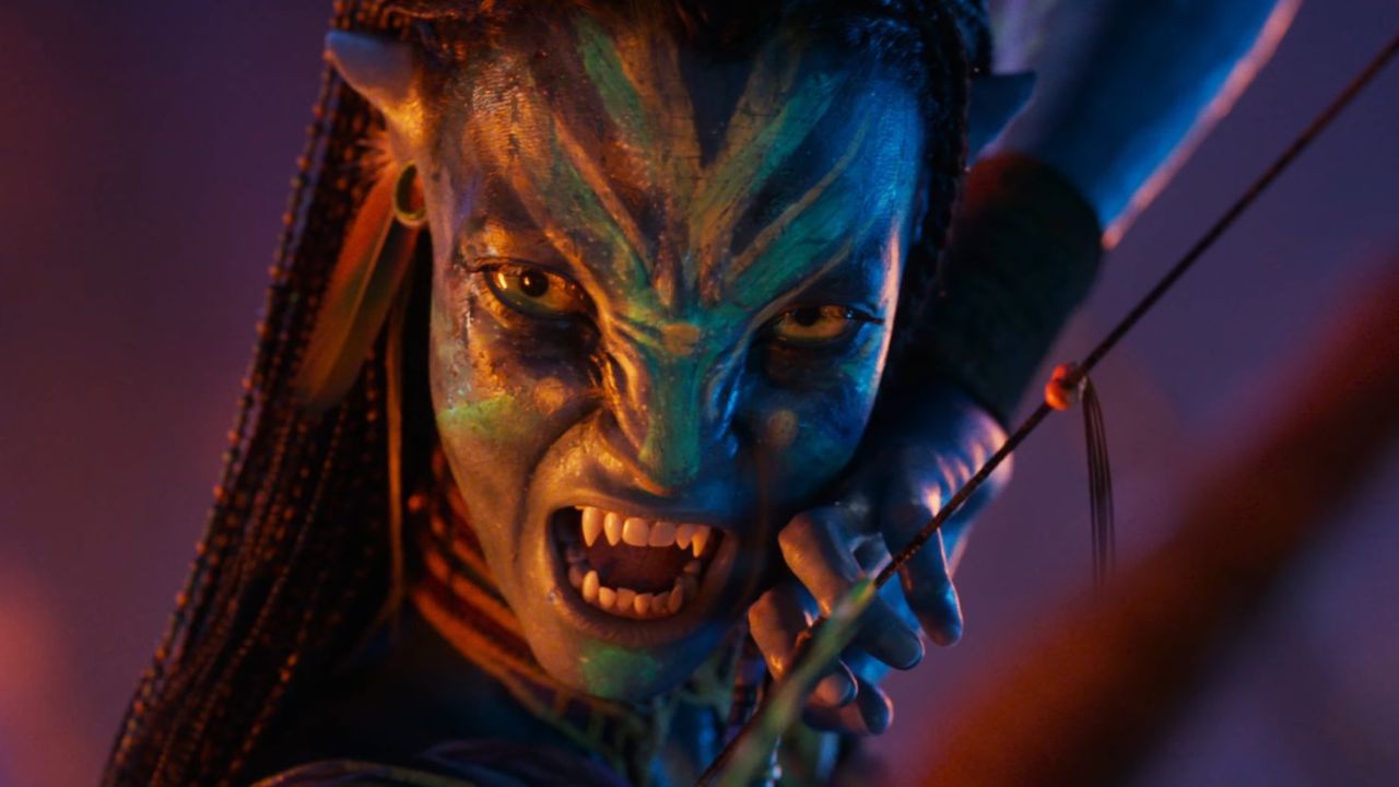 Zoe Saldaña in Avatar: Fire and Ash