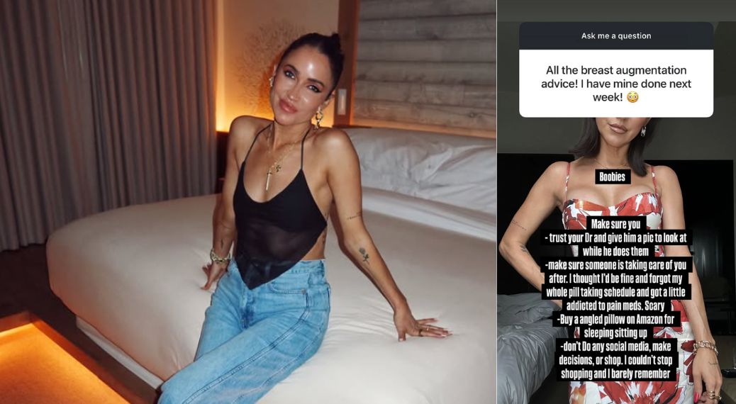 Kaitlyn Bristowe admits she became ‘a little addicted’ to pain meds after breast augmentation surgery recovery