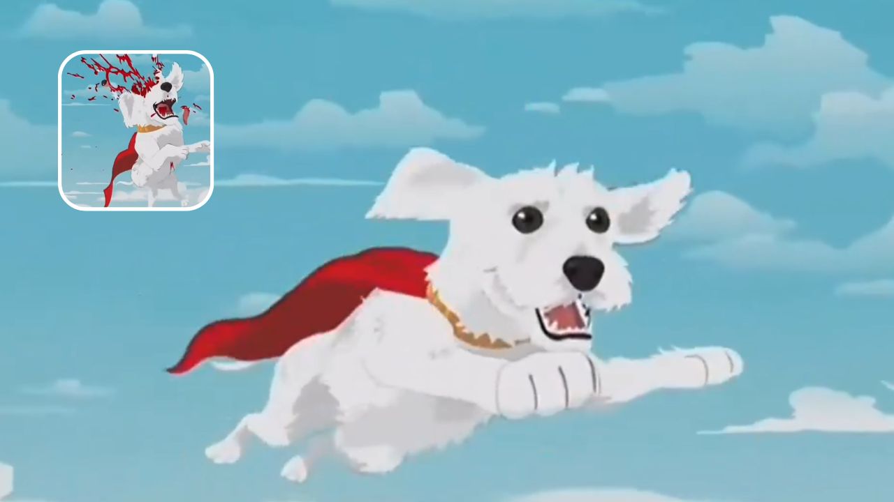 Kristi Noem guns down Krypto in South Park