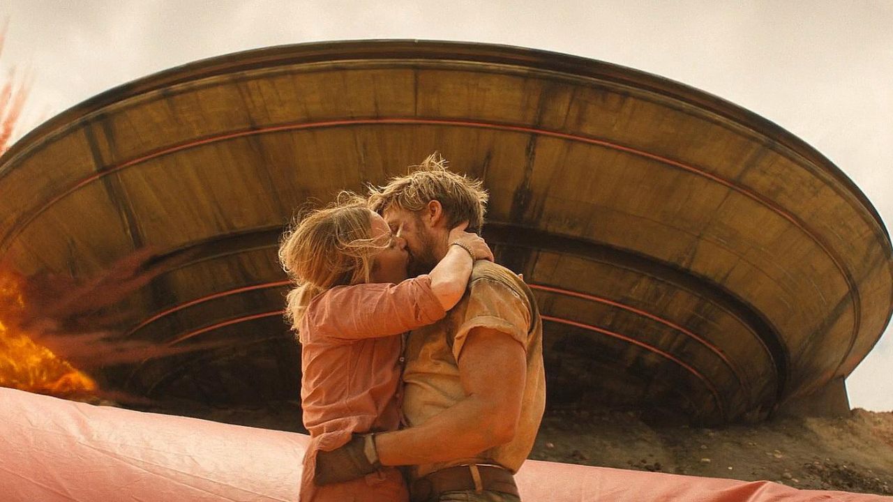 Ryan Gosling and Emily Blunt in The Fall Guy (2024)