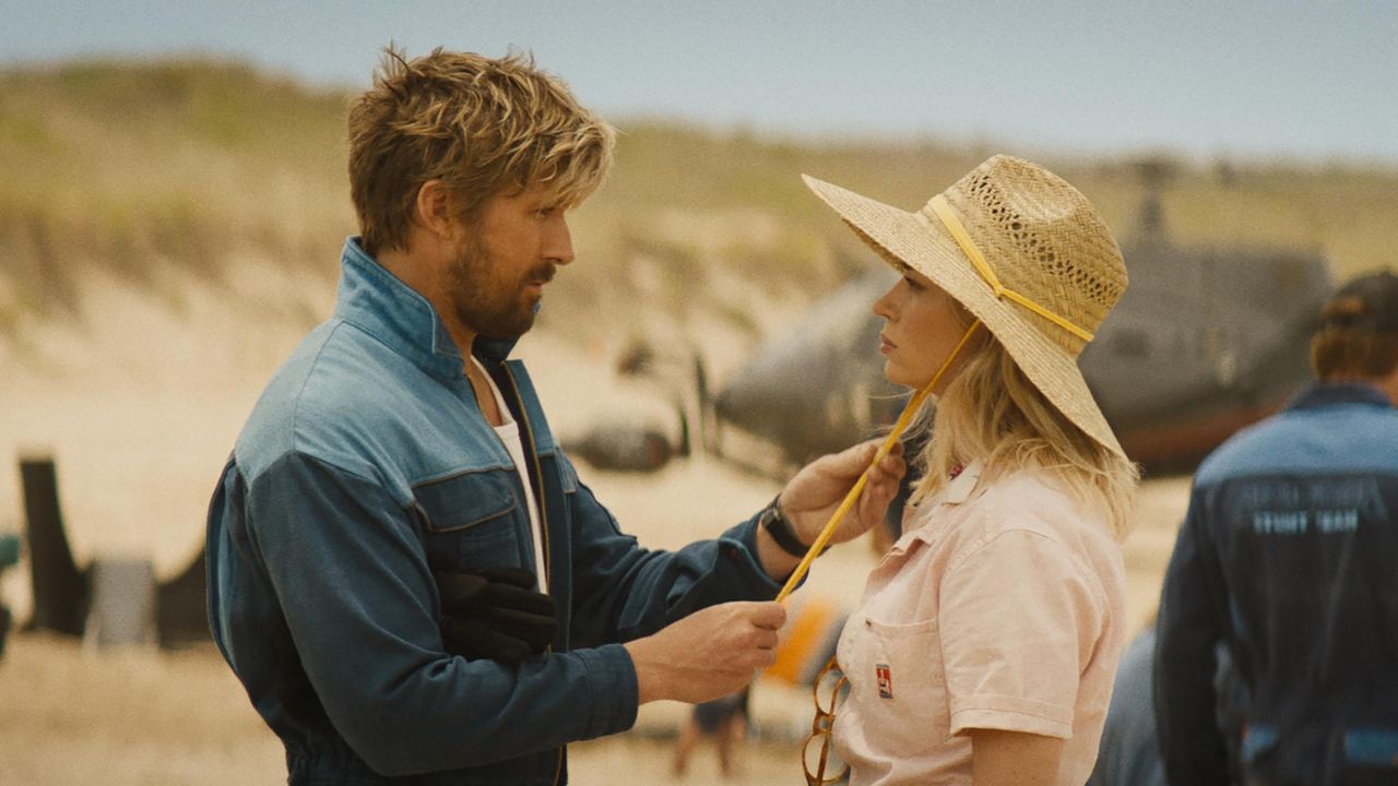 Ryan Gosling and Emily Blunt in The Fall Guy