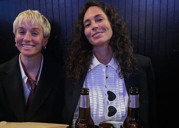 Sue Bird and Megan Rapinoe recreates Coldplay kiss cam moment