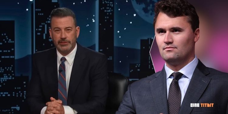 Jimmy Kimmel and Charlie Kirk