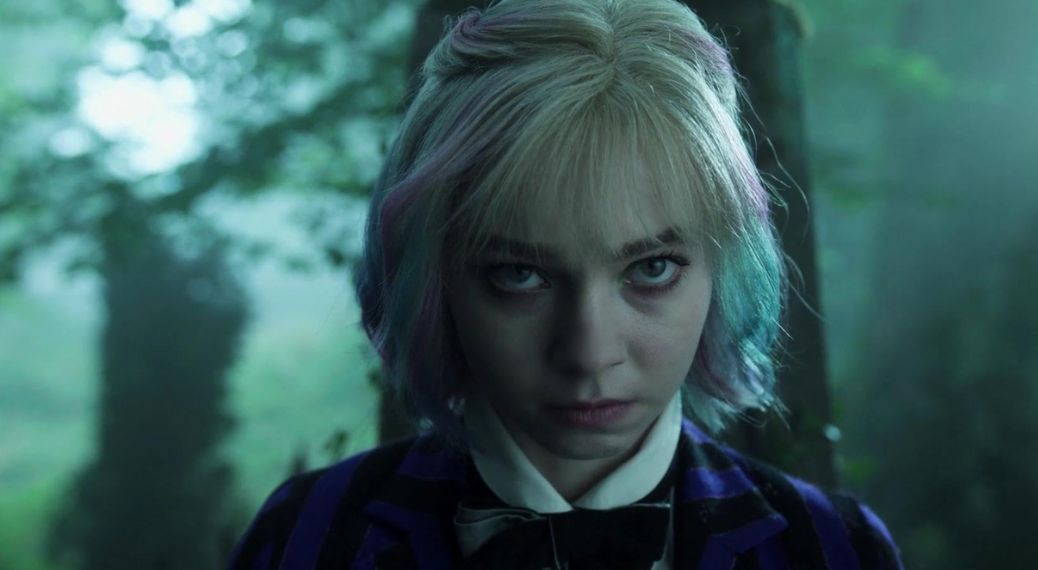 Emma Myers in Wednesday