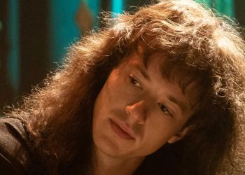 Joseph Quinn as Eddie Munson on 'Stranger Things'.