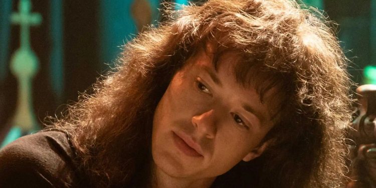 Joseph Quinn as Eddie Munson on 'Stranger Things'.