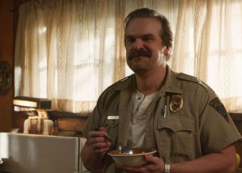 David Harbour recalls the “very irresponsible” day on Stranger Things set with Millie Bobby Brown and Finn Wolfhard