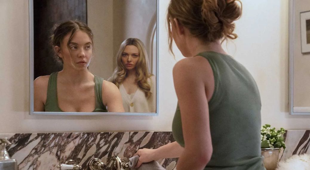 Amanda Seyfried and Sydney Sweeney in The Housemaid