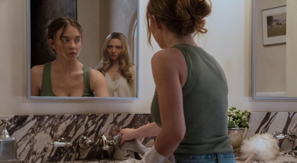 Amanda Seyfried and Sydney Sweeney in The Housemaid
