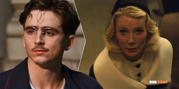 Gwyneth Paltrow and Timothée Chalamet