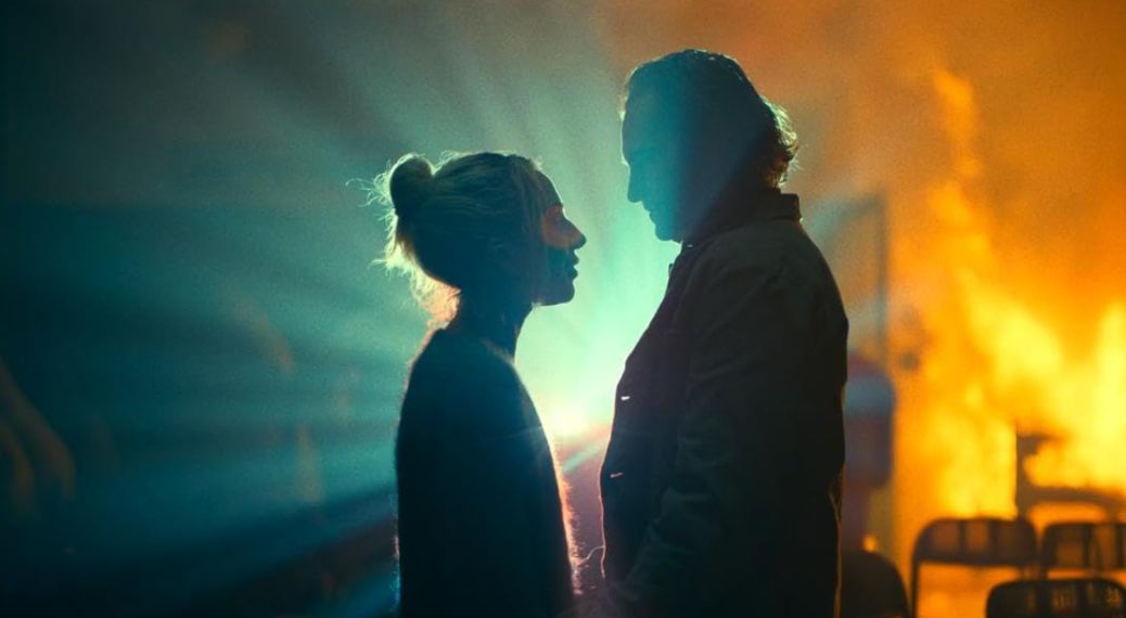 Joaquin Phoenix and Lady Gaga in Joker: Folie à Deux