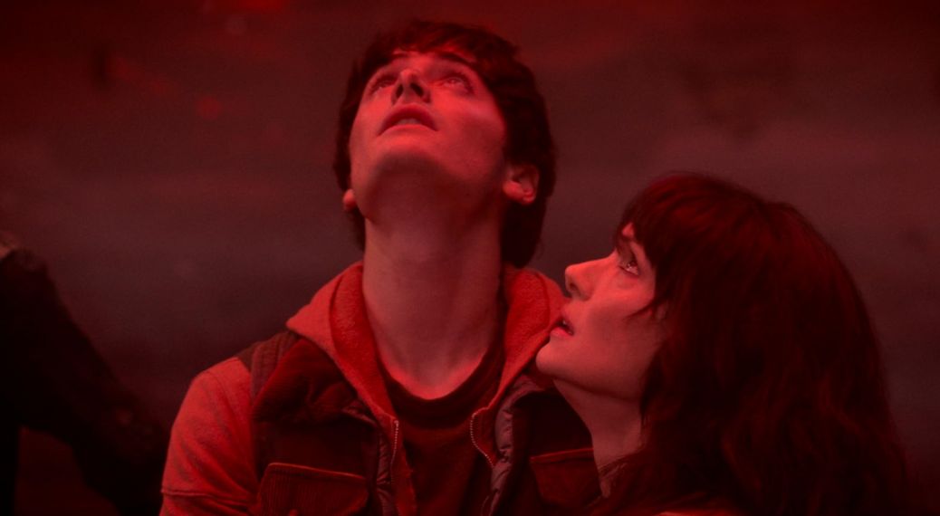 Winona Ryder and Noah Schnapp in Chapter Eight: The Rightside Up (2025)