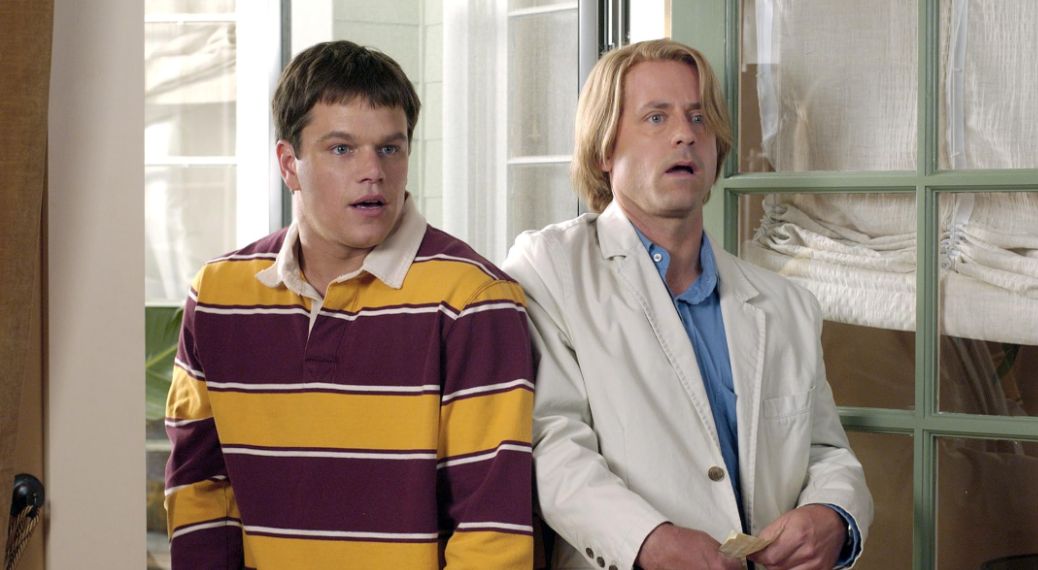 Matt Damon and Greg Kinnear in Stuck on You