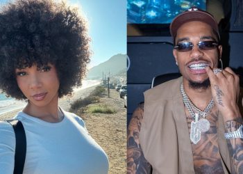 Brittany Renner and PJ Washington