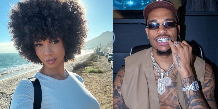 Brittany Renner and PJ Washington