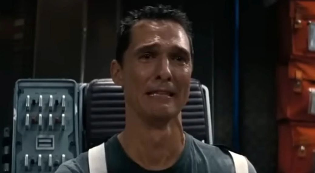 Matthew McConaughey in 'Interstellar'.