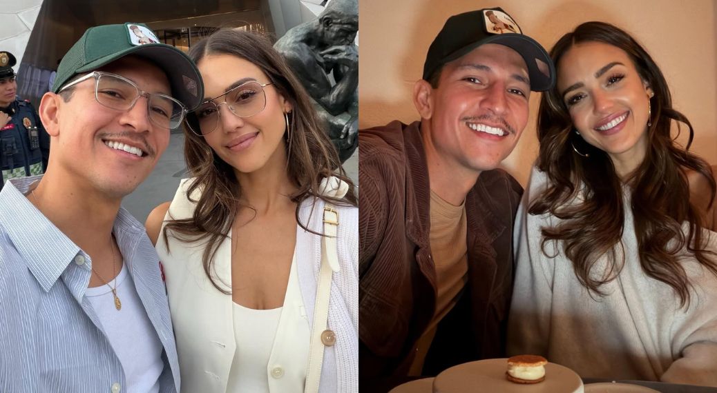 Danny Ramirez and Jessica Alba