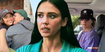 Jessica Alba, Danny Ramirez and Joe Burrow