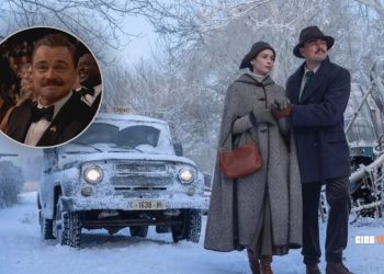 Leonardo DiCaprio and Jennifer Lawrence