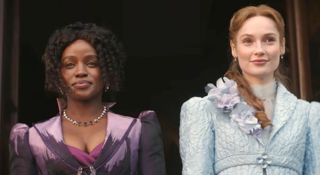 Masali Baduza and Hannah Dodd in 'Bridgerton' season 5