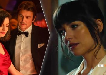 Anne Hathaway, Josh Hartnett and Dakota Johnson in Verity