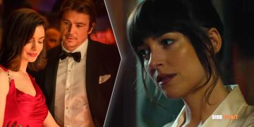 Anne Hathaway, Josh Hartnett and Dakota Johnson in Verity