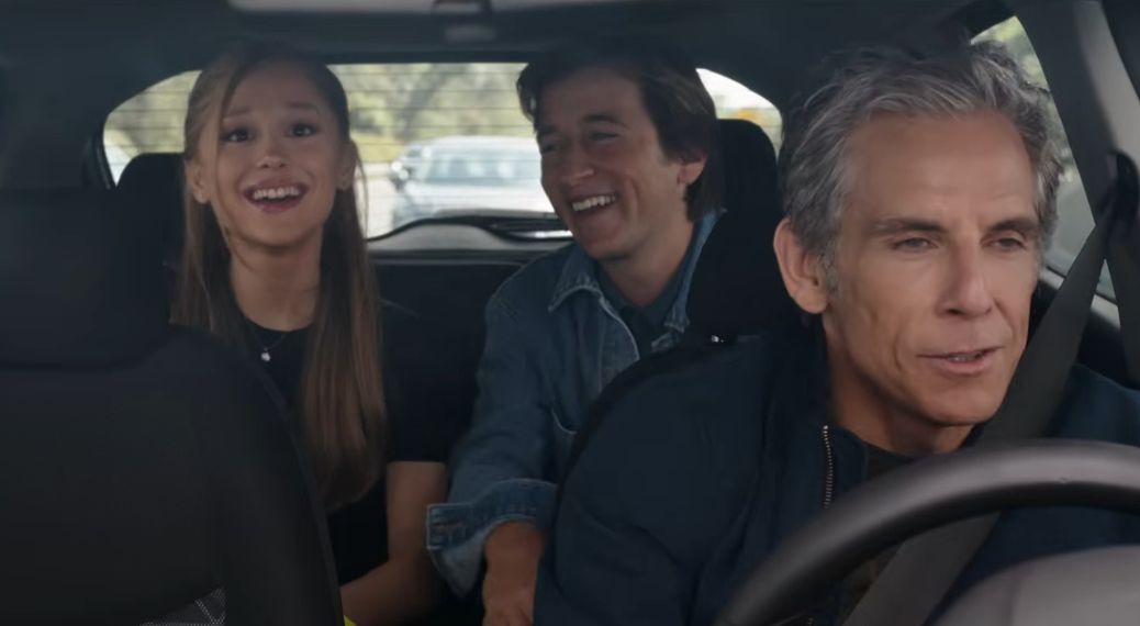 Ben Stiller, Ariana Grande, Skyler Gisondo