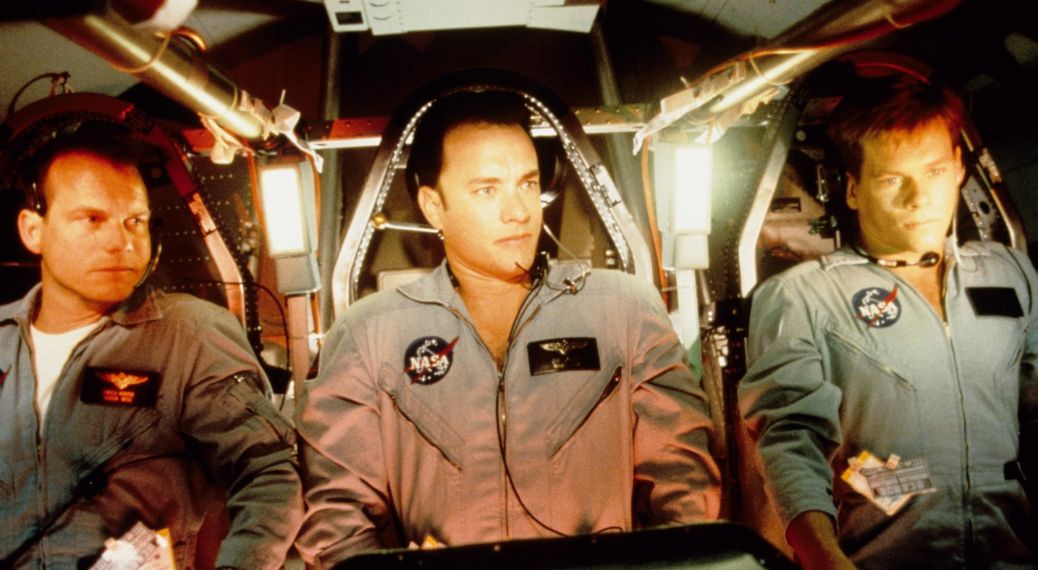 Kevin Bacon, Tom Hanks, and Bill Paxton in Apollo 13