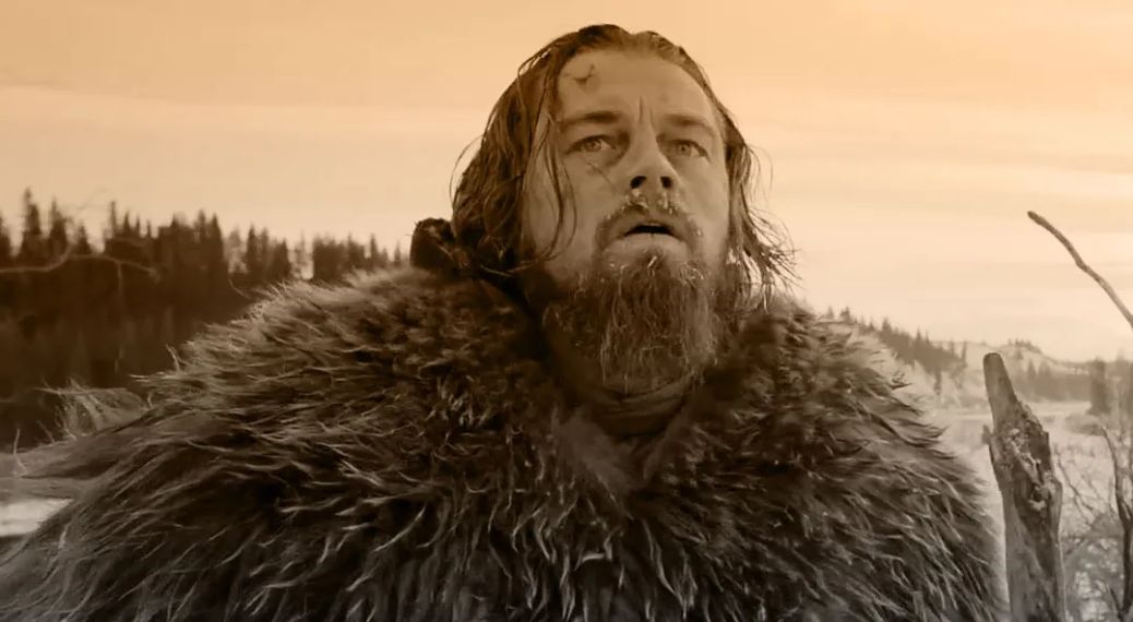 Leonardo DiCaprio in The Revenant